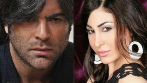 الفنانة يارا والفنان وائل كفوري