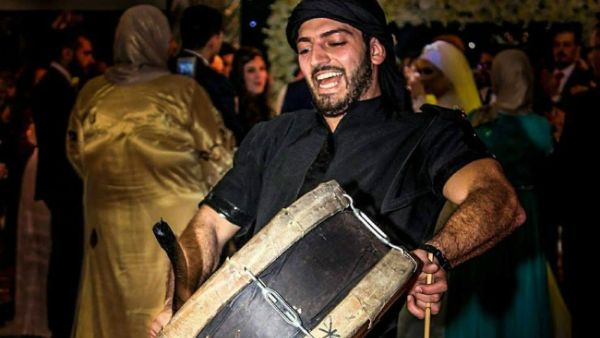 The young smiley energetic drummer took it to social media to promote his performances this year (Source: Facebook - Maher Dababneh TheDrummer)