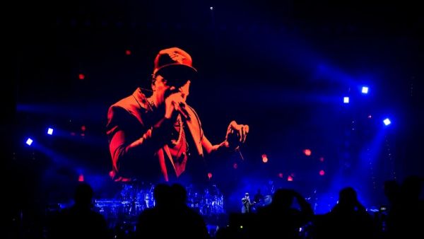 Jay Z performing last November. (Brendan Smialowski / AFP)