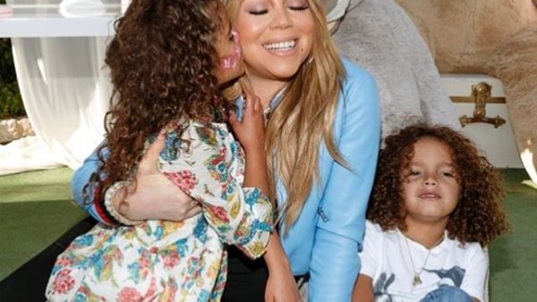 Mariah Carey with her twins. She'd supposedly ended things with Bryan to focus on raising them. (Instagram / mariahcarey)