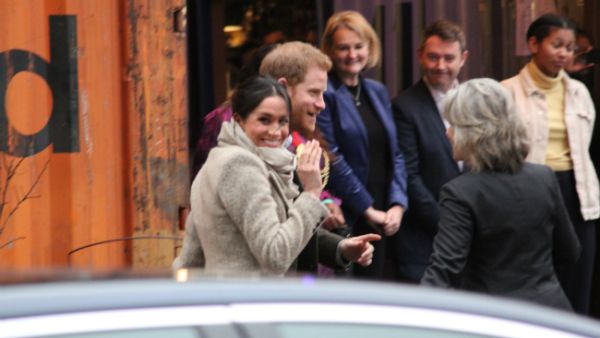 Meghan's decision to give her own speech at her wedding comes as the latest in a line of breaks of tradition for the royal family's newest couple (Source: Lorna Roberts - Shutterstock)
