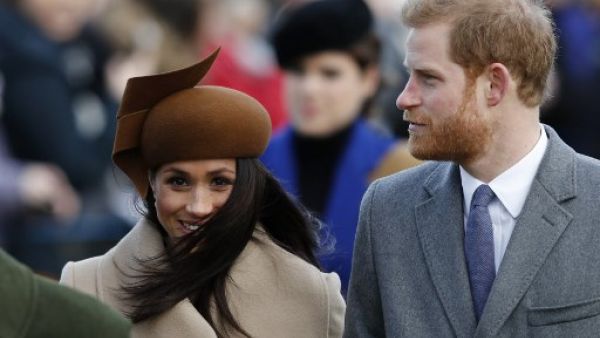 Prince Harry and Meghan Markle celebrated the start of 2018 in the French Riviera. (Source: Adrian DENNIS - AFP)