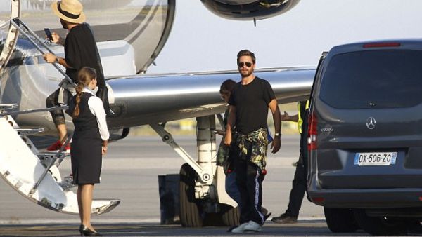 Kourtney's ex Scott spent the Cannes Film Festival trying to get his ex jealous. It doesn't seem to have worked. (FIA Pictures)