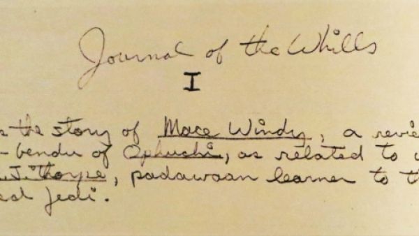 The Journal of the Whills. (Lucasfilm)