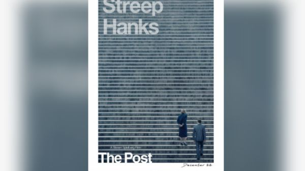 'The Post' stars Tom Hanks and Meryl Streep (source: poster art copyright belongs to 20th Century Fox)