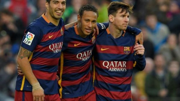 Mosul's Ahmed Dheya hopes to play for FC Barcelona in the future (AFP/Lluis Gene)
