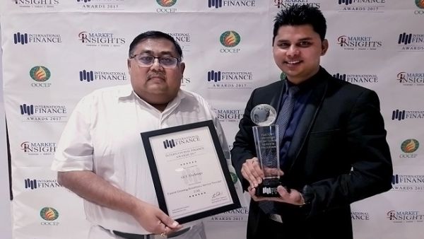 This esteemed award was bestowed upon the global remittance and foreign exchange brand at the 5th Annual International Finance Awards Ceremony on 18th January, 2018.