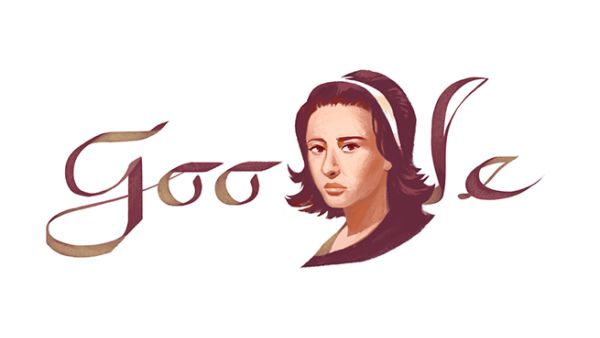 Google marks what would have been the 85th birthday of the late ‘lady of the Arabic screen.’ (Google)