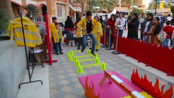 Fire Safety Activity Obstacle Maze