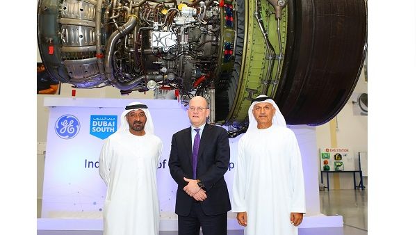 Ahmed Bin Saeed Al Maktoum, President of Dubai Civil Aviation Authority, John Flannery, Chairman & CEO of GE and Khalifa Al Zaffin, Executive Chairman of Dubai Aviation City Corporation. Ahmed Bin Saeed Al Maktoum, President of Dubai Civil Aviation Authority, John Flannery, Chairman & CEO of GE and Khalifa Al Zaffin, Executive Chairman of Dubai Aviation City Corporation.