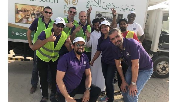 GE Volunteers this Ramadan.