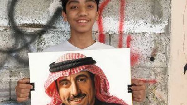 Muhammed Qireia looks forward to success, in spite of Gaza's war and deprivation (Facebook / Khaberni) Muhammed Qireia looks forward to success, in spite of Gaza's war and deprivation (Facebook / Khaberni)