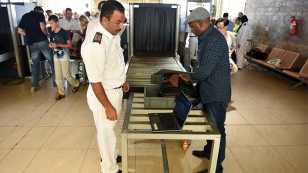 The British company, Control Risks, has completed its security assessment of Sharm El Sheikh and Marsa Alam airports, in accordance with their contract with the Egyptian government. (AFP/Mohamed El Shahed)