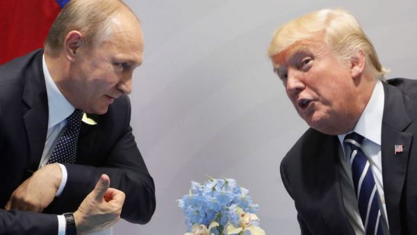 US President Donald Trump and Russia's President Vladimir Putin (AFP/File Photo)	