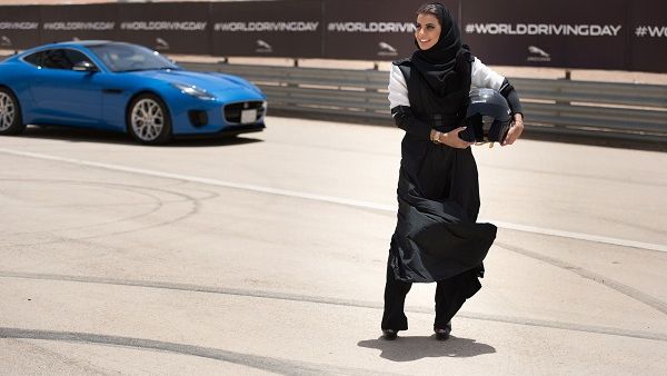 Aseel, the first female board member of the Saudi Arabian Motor Federation