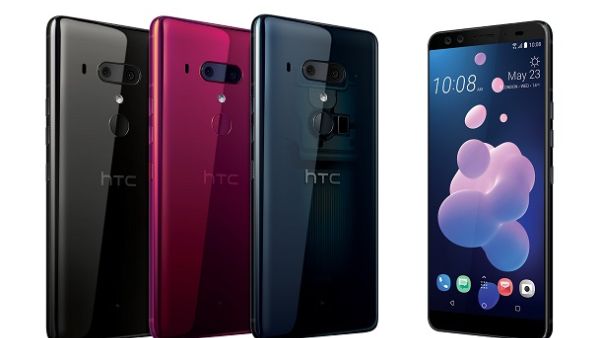 The HTC U12+ will be available in Translucent Blue, Ceramic Black, and Flame Red beginning June 12th in the UAE.
