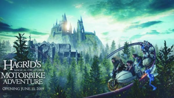 Universal Orlando said: Hagrid's Magical Creatures Motorbike Adventure will be opening in June. (Photo courtesy of Universal Orlando)