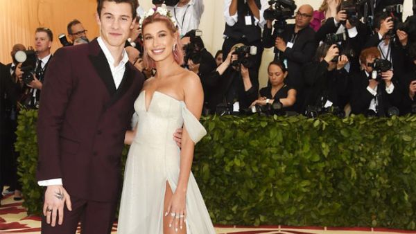 The pair have yet to officially confirm their relationship but earlier this year (Source: JAMIE MCCARTHY / GETTY IMAGES NORTH AMERICA / AFP)