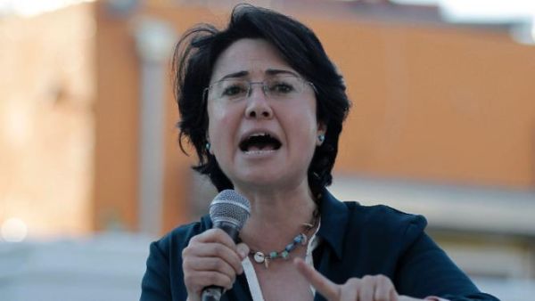 Israeli Arab member of parliament, Hanin Zoabi, is one of three Palestinian lawmakers suspended. (AFP/File)