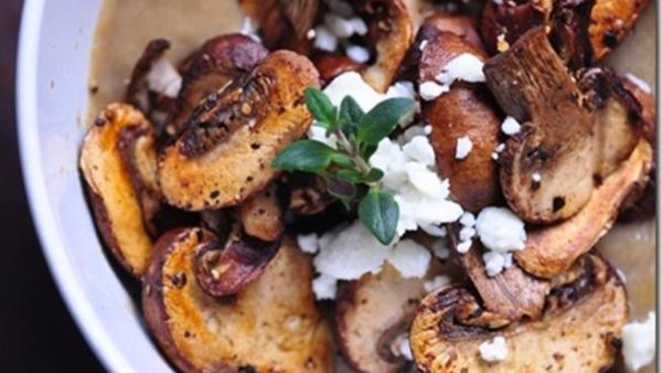 شوربة الفطر النباتية