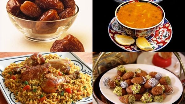 حريرة مغربية، كبسة سعودية ومعكرون شامي