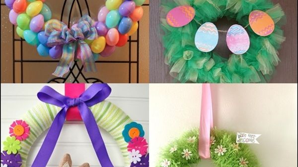 أفكار رائعة لتزيين باب البيت واستقبال عيد الفصح المجيد