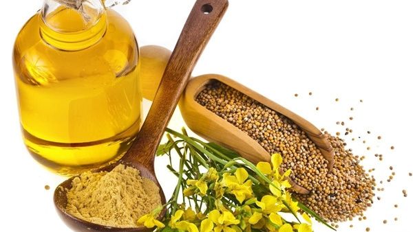 يعمل زيت الخردل العجائب على الجلد