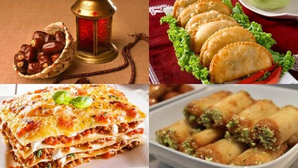 سمبوسك دجاج، لازانيا، وزنود الست الشامية