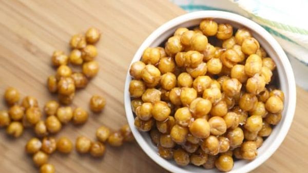 حمص مقرمش بالعسل