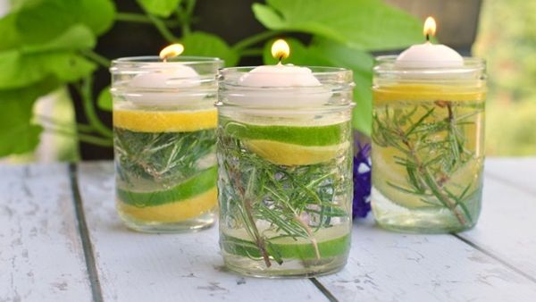 اصنعيه بنفسك: شموع مضادة للحشرات