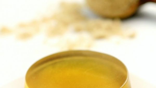 صابون السكر البني والفانيلا