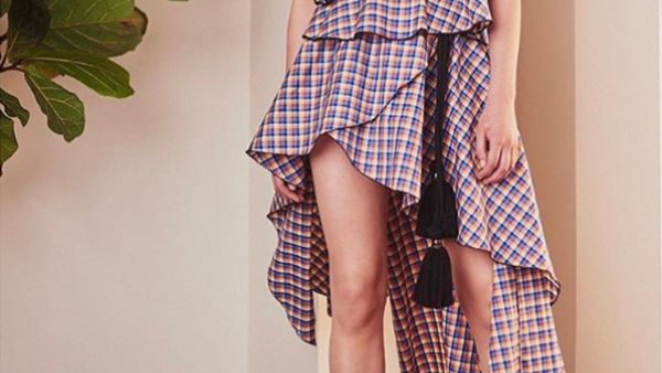 تنورة اديل بألوان قوس قزح