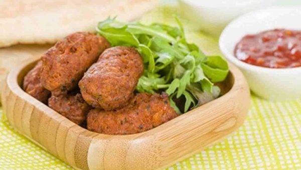 كفتة نباتية بالبرغل كفتة نباتية بالبرغل