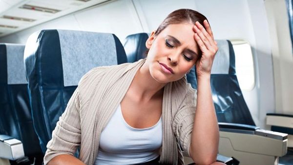 الاعراض المزعجة يمكن أن تتفاقم اثناء السفر