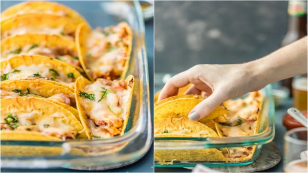 صينية التاكو بالفرن 