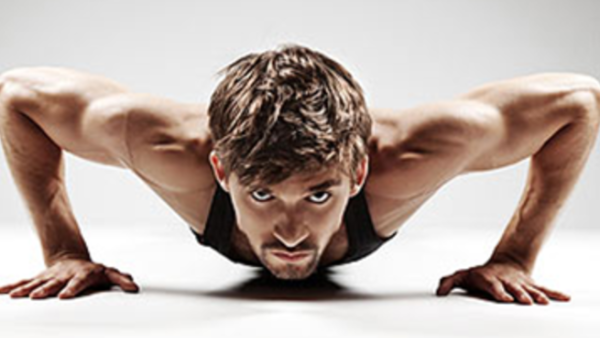 صورة تعبيرية لشخص يتدرب