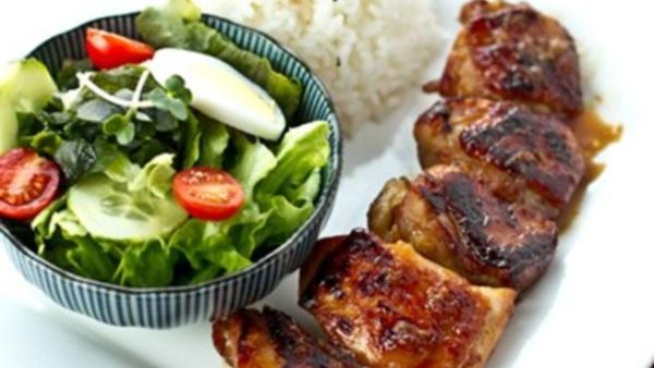 طبق دجاج تيرياكي طبق دجاج تيرياكي