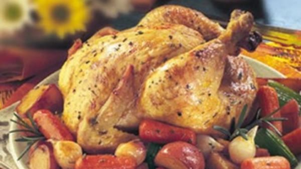 دجاج بالخضار دجاج بالخضار