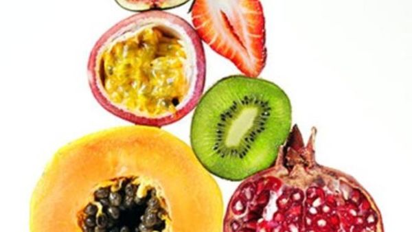 بعض الفواكه المستخدمة في منتجات التجميل 