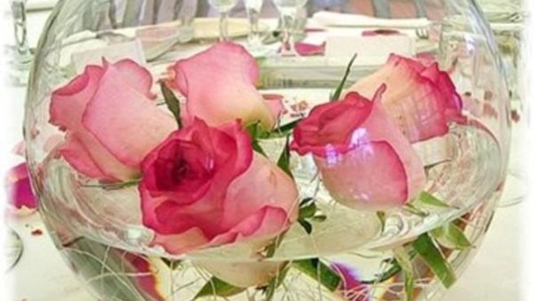 أفكار مرحة لتزيين موائد حفلات الزفاف