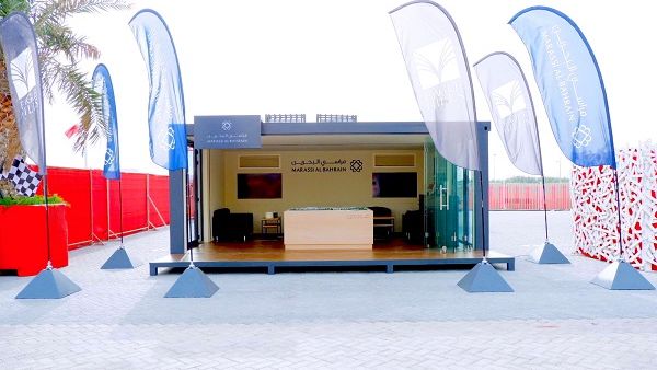 The portable showroom will be on display at the vending area for the entire duration of the three-day racing event.
