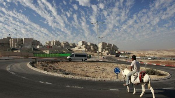 Illegal Israeli settlement of Maale Adumim, east of Jerusalem (Twitter)