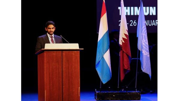 من مؤتمر ثايمن قطر العام الماضي 2018، في مركز قطر الوطني للمؤتمرات