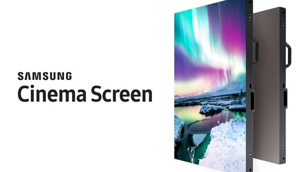 Samsung formally debuted the cinema LED screen at a series of preview demonstrations at the Cinemark Century Orleans 18 and XD Theatre.