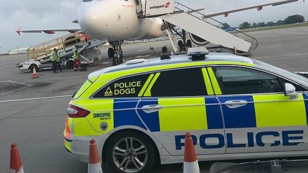 An easyJet flight from Bristol Airport to Prague was cancelled. (Twitter)