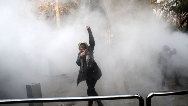 Clashes in Iran. (AFP/File)