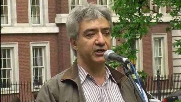 The question is why someone like Professor Edalat, who is ostensibly supportive of  the current government, would be a target for detention? (Youtube)
