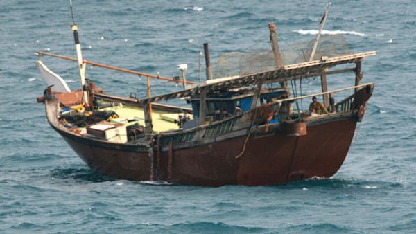 An Iranian fishing boat in 2012. Reports emerged on Saturday that Saudi Arabia had killed an Iranian fisherman. (Wikimedia Commons)
