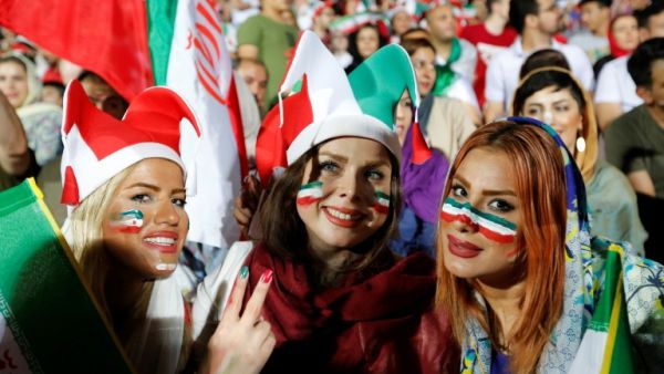 Large numbers of Iranian women were seen at their three World Cup games in Russia. (AFP/ File Photo)
