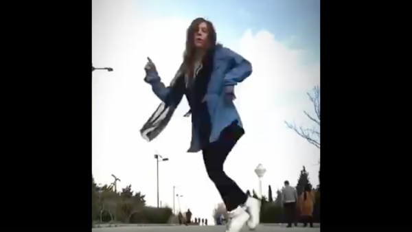 Although evidently a risky move, the video has received much praise from viewers both inside and outside of Iran. (Facebook) 